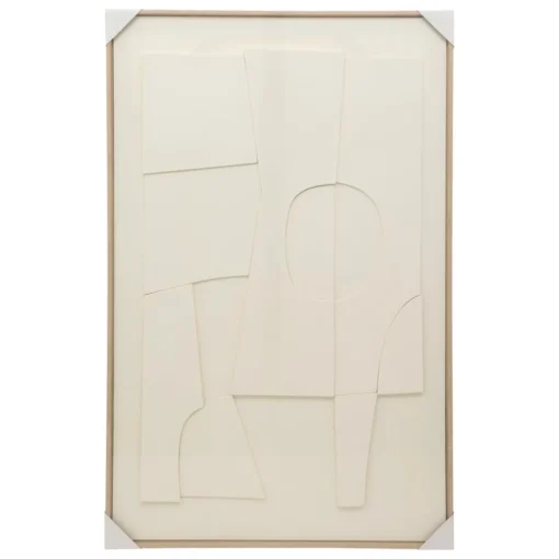 Déco murale 3D Yelena blanc 1