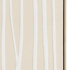 Décoration murale B lignes abstraites, cadre naturel HOMER