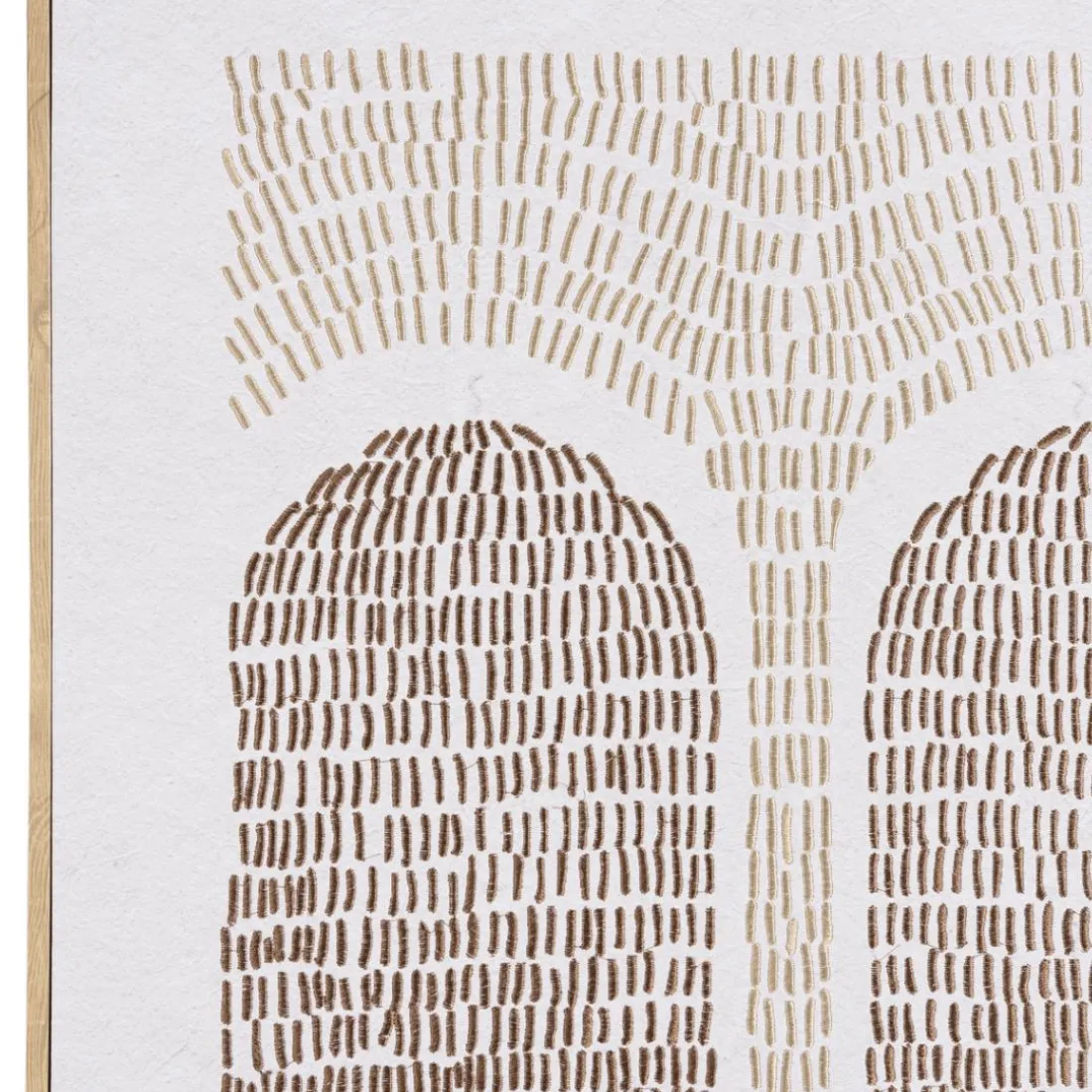 Décoration murale formes abstraites n°2, cadre naturel HOMER