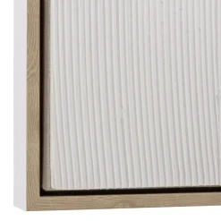 Décoration murale mix matières, cadre bicolore HOMER