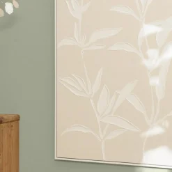 Décoration murale motifs fleurs n°2, cadre naturel HOMER