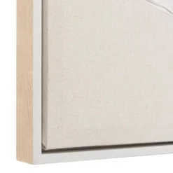 Décoration murale motifs fleurs n°1, cadre naturel HOMER