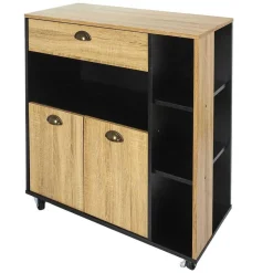 Desserte Cuisine Chef en Bois