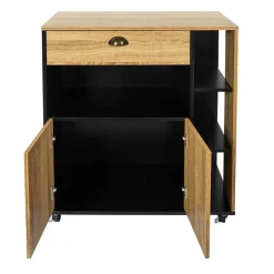 Desserte Cuisine Chef en Bois