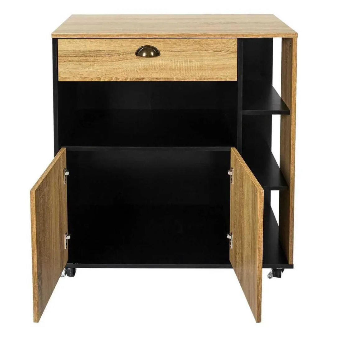 Desserte Cuisine Chef en Bois