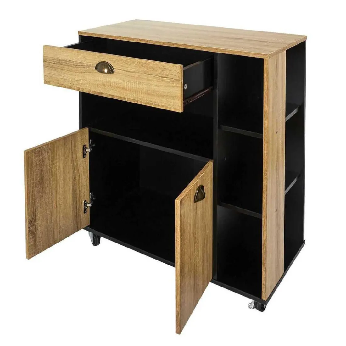 Desserte Cuisine Chef en Bois