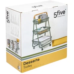 Desserte Rouleau 3 Niveaux Trio Kaki