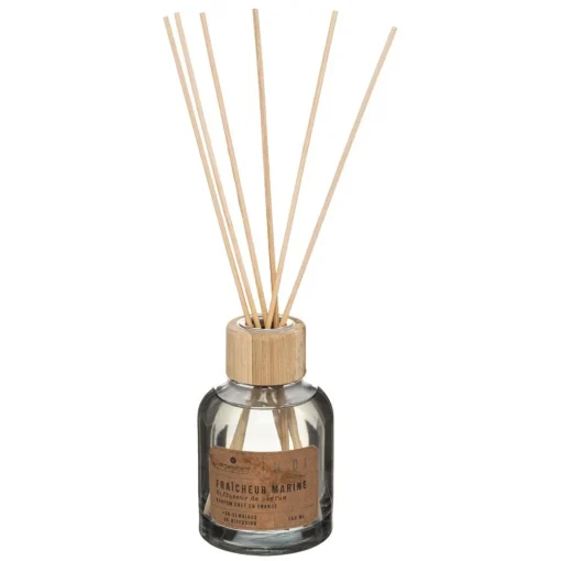 Diffuseur en verre anti odeur salle de bain senteur marine 150ml