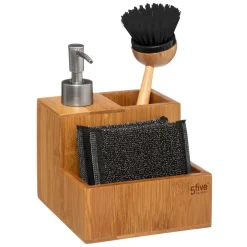 Distributeur Savon + Brosse + Éponge