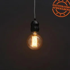 Douille design 'SOKET' noire