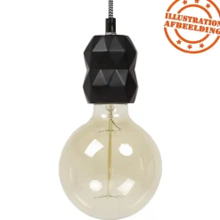 Douille design 'SOKET' noire