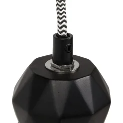 Douille design 'SOKET' noire