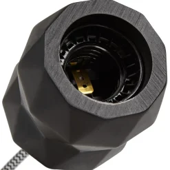 Douille design 'SOKET' noire