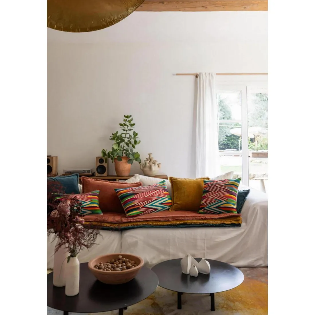 Édredon uni Fara Sienne 85 x 200