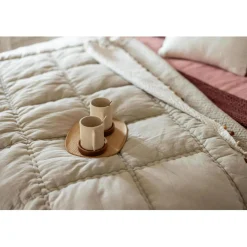 Édredon uni Gastounet Sienne 160 x 160