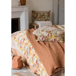 Edredon imprimé Alina Dragée 85 x 200