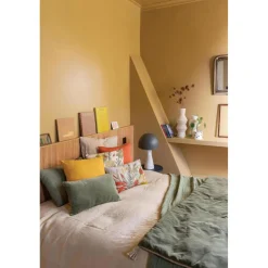 Edredon pompons Elise Verveine 80 x 180