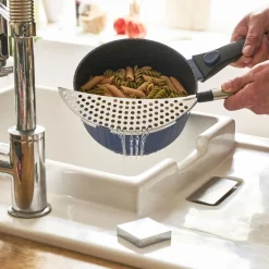 Egouttoir a casserole demi lune Gregoire