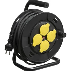 Enrouleur Extérieur 25 M 4 Prise IP44