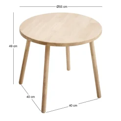 Ensemble conçu pour les enfants confortable et sécurisé fabriqué avec des matériaux robustes