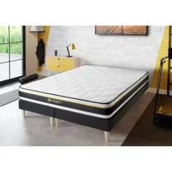 Ensemble double sommier et matelas SOFT