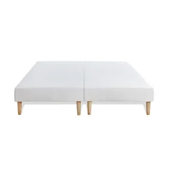 Ensemble double sommier matelas ULTRA micro ressorts ensaches et memoire de forme