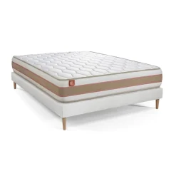 Ensemble LE DÉLICAT Ressorts ensaches Memoire de forme 5 zones de confort