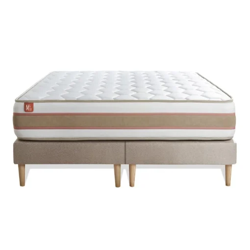 Ensemble Ressorts ensaches Memoire de forme 5 zones de confort LE DÉLICAT