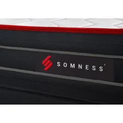 Ensemble sommier et matelas BOOST ressorts ensaches et memoire de forme
