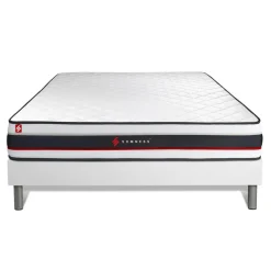 Ensemble sommier matelas FORM Blanc