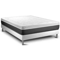 Ensemble VITAL SOFT sommier Kit blanc