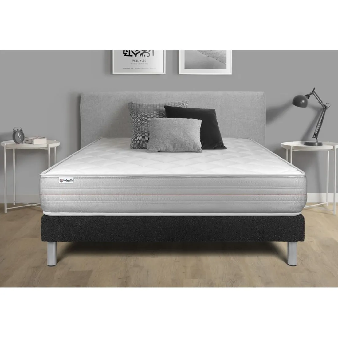 Ensemble VITALMEMO sommier Kit noir