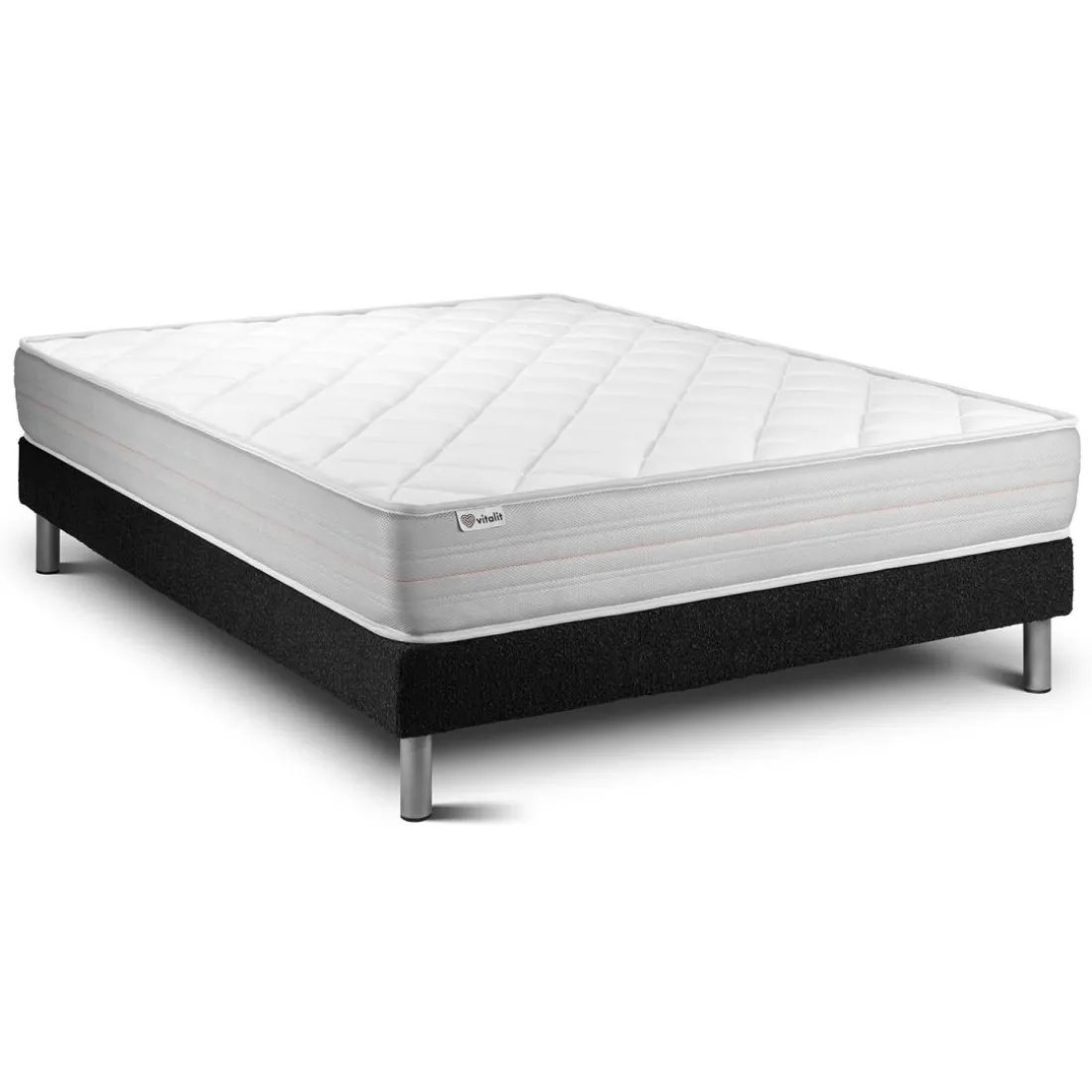 Ensemble VITALMEMO sommier Kit noir