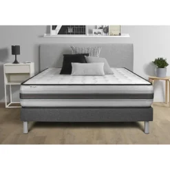 Ensemble VITALPOWER RECOVER sommier Kit gris