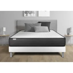Ensemble VITALPOWER sommier Kit blanc