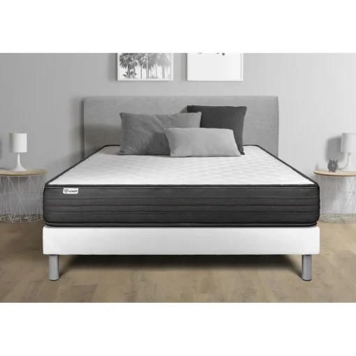 Ensemble VITALPOWER sommier Kit blanc
