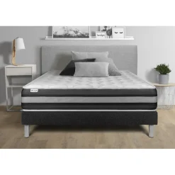 Ensemble VITALSPRING ZEN sommier Kit noir