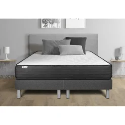 Ensembles matelas sommiers VITALPOWER gris Foncé