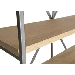 Etagère 5 niveaux en bois et en métal CARLA