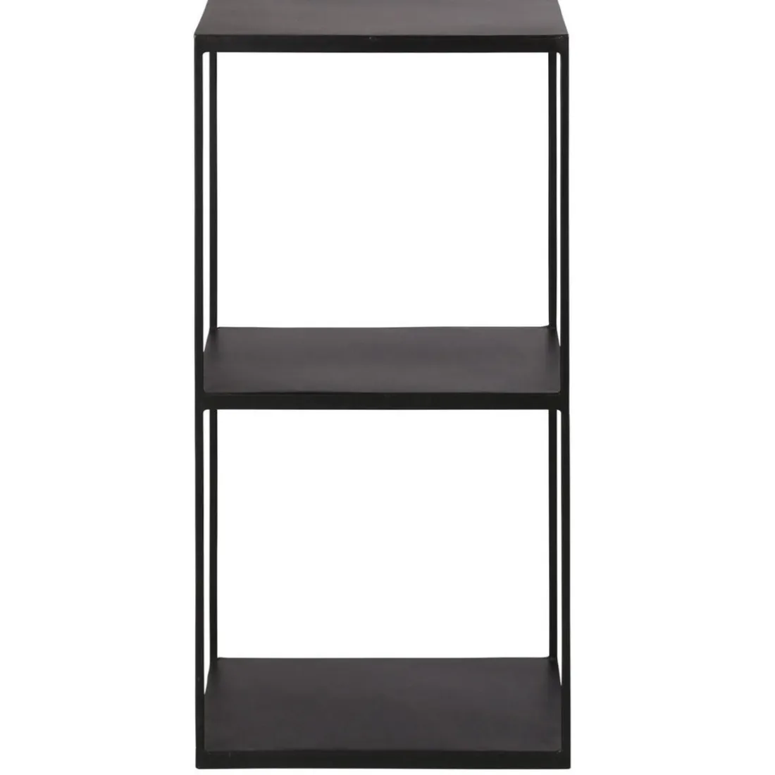 Etagère 3 niveaux en métal noir