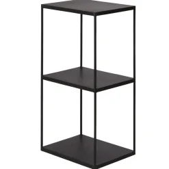 Etagère 3 niveaux en métal noir