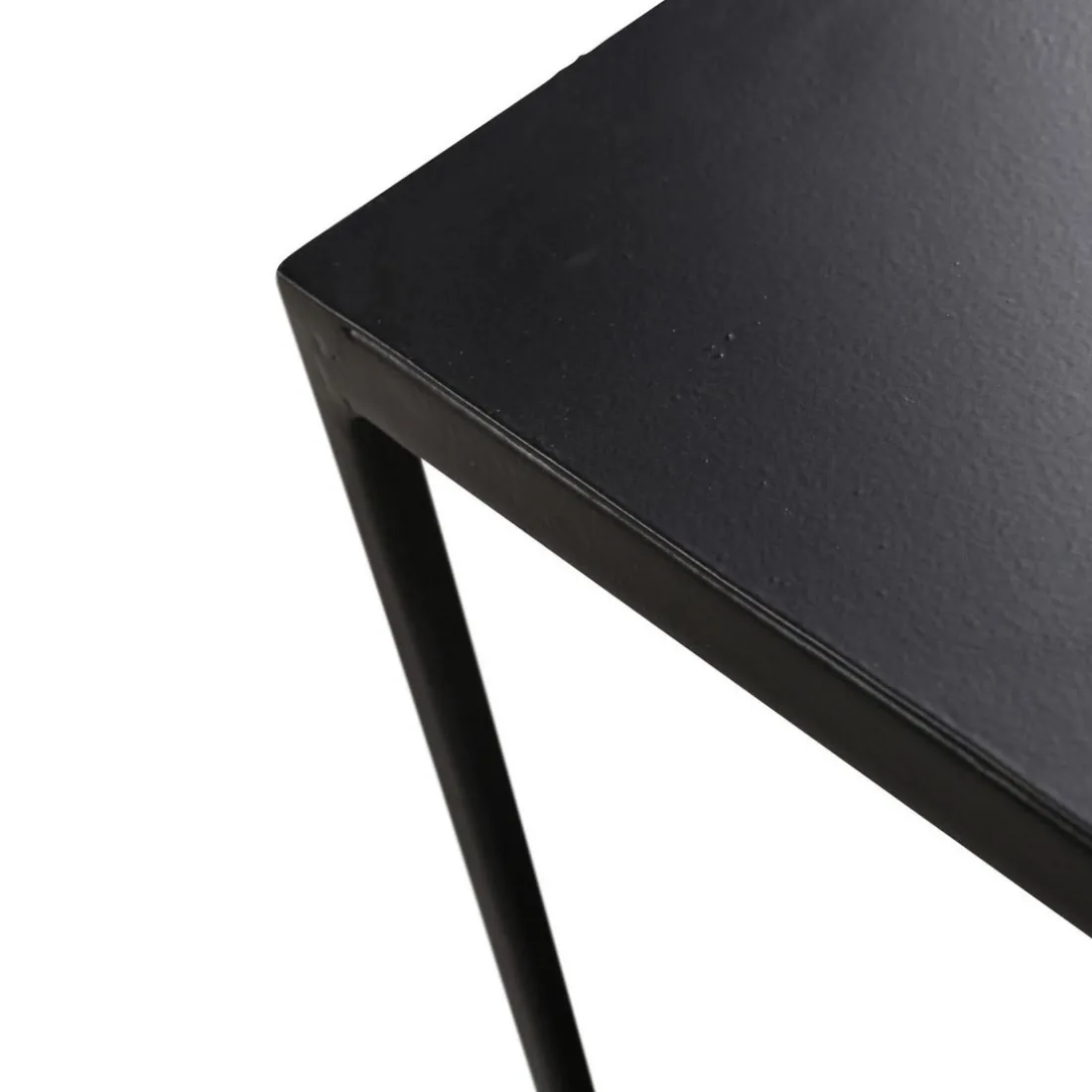 Etagère 3 niveaux en métal noir