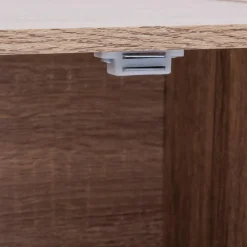 Etagère 4 portes Mix'n Door bois clair