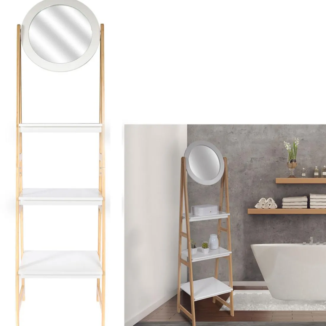 Etagère avec Miroir Copenhague