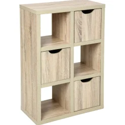 Etagère Bivoak 6 cubes et 3 portes