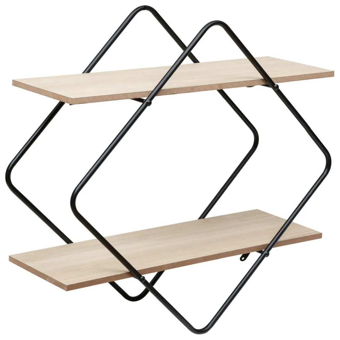 Etagère bois et métal NENA