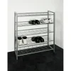 Etagère chaussures 5 grilles en acier