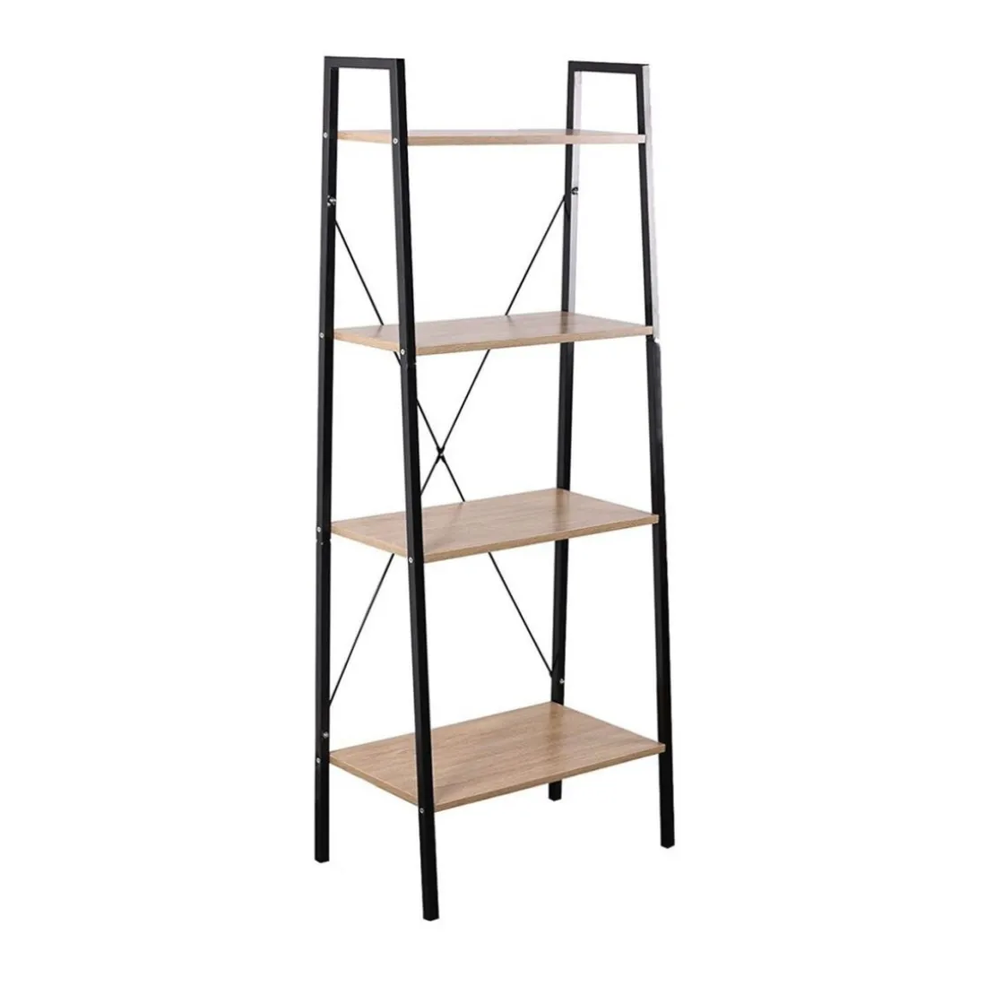 Etagère de rangement 4 niveaux style industriel