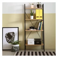 Etagère de rangement 4 niveaux style industriel