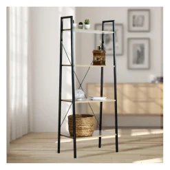 Etagère de rangement 4 niveaux style industriel